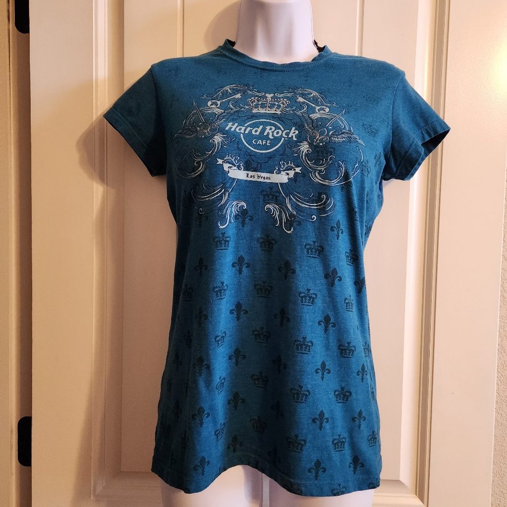Hard Rock Couture tshirt Las Vegas Blue/Black